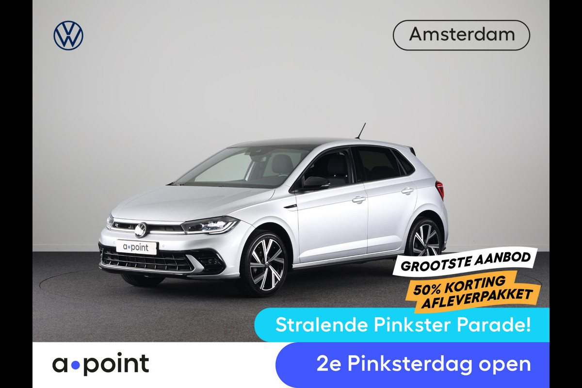 Volkswagen Polo 1.0 TSI R-Line 95 PK DSG | 17 " lichtmetalen velgen | Matrix koplampen | Parkeer camera | Adaptieve cruise control |