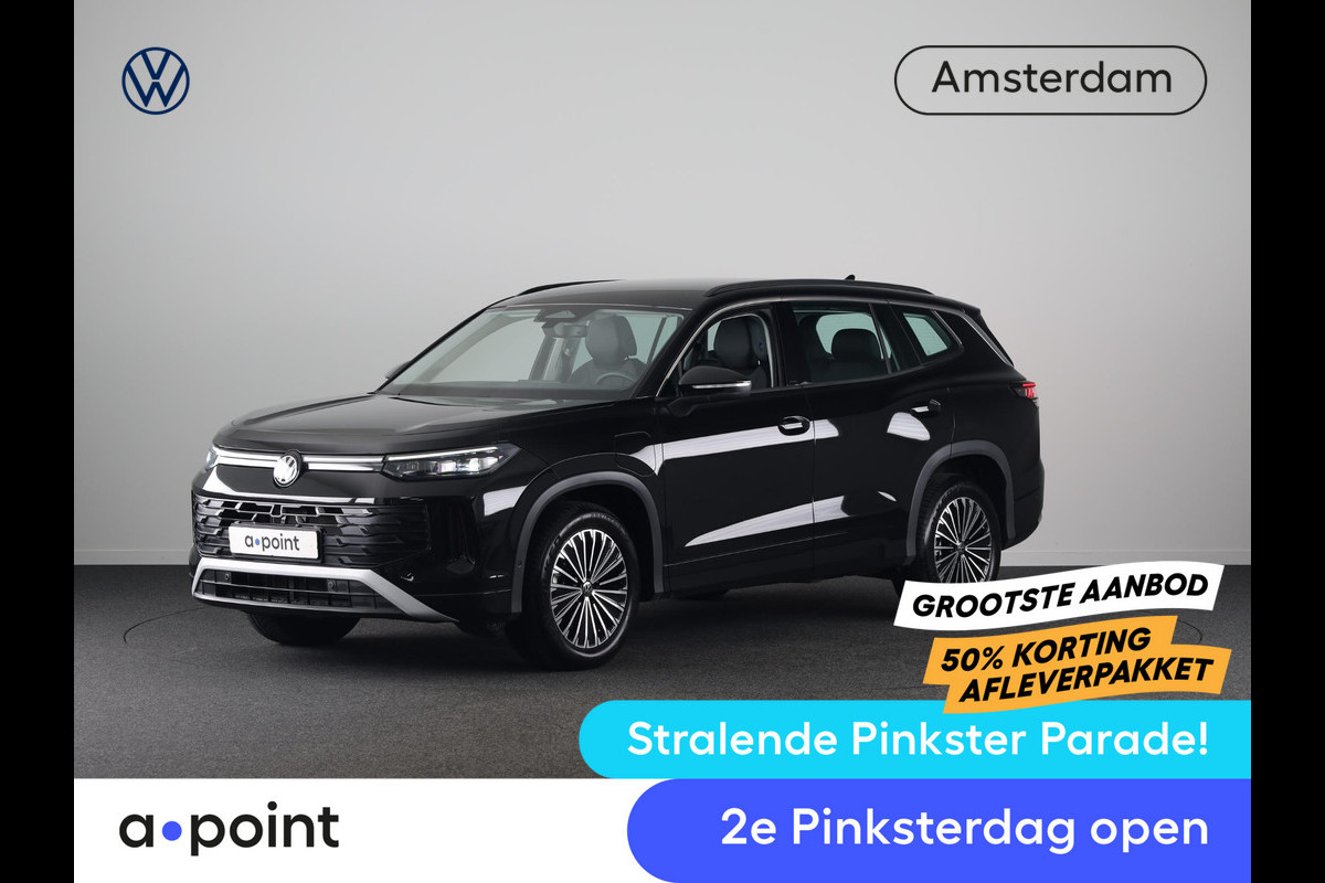 Volkswagen Tayron 1.5 eHybrid Life Edition 204 pk Automaat (DSG) | Navigatie | Trekhaak (wegklapbaar) | Parkeersensoren (Park assist) | Achteruitrijcamera | Autom. airco (3 zones) | Stoelverwarming |