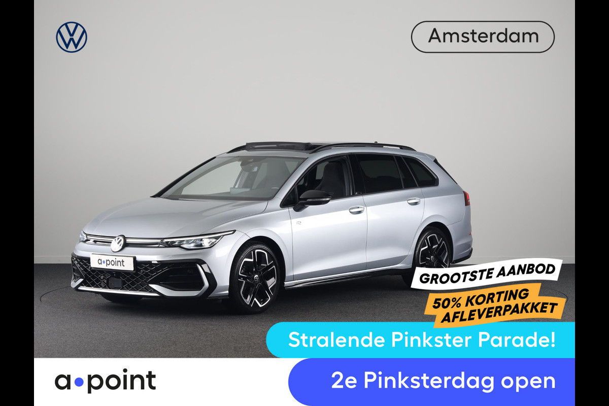 Volkswagen Golf variant R-Line-Edition 1.5 eTSI 85 kW 116 pk Automaat (DSG) | Verlengde garantie | Navigatie | Panoramadak | Parkeersensoren | Rondomzicht camera | Black Style pakket | R-Line |