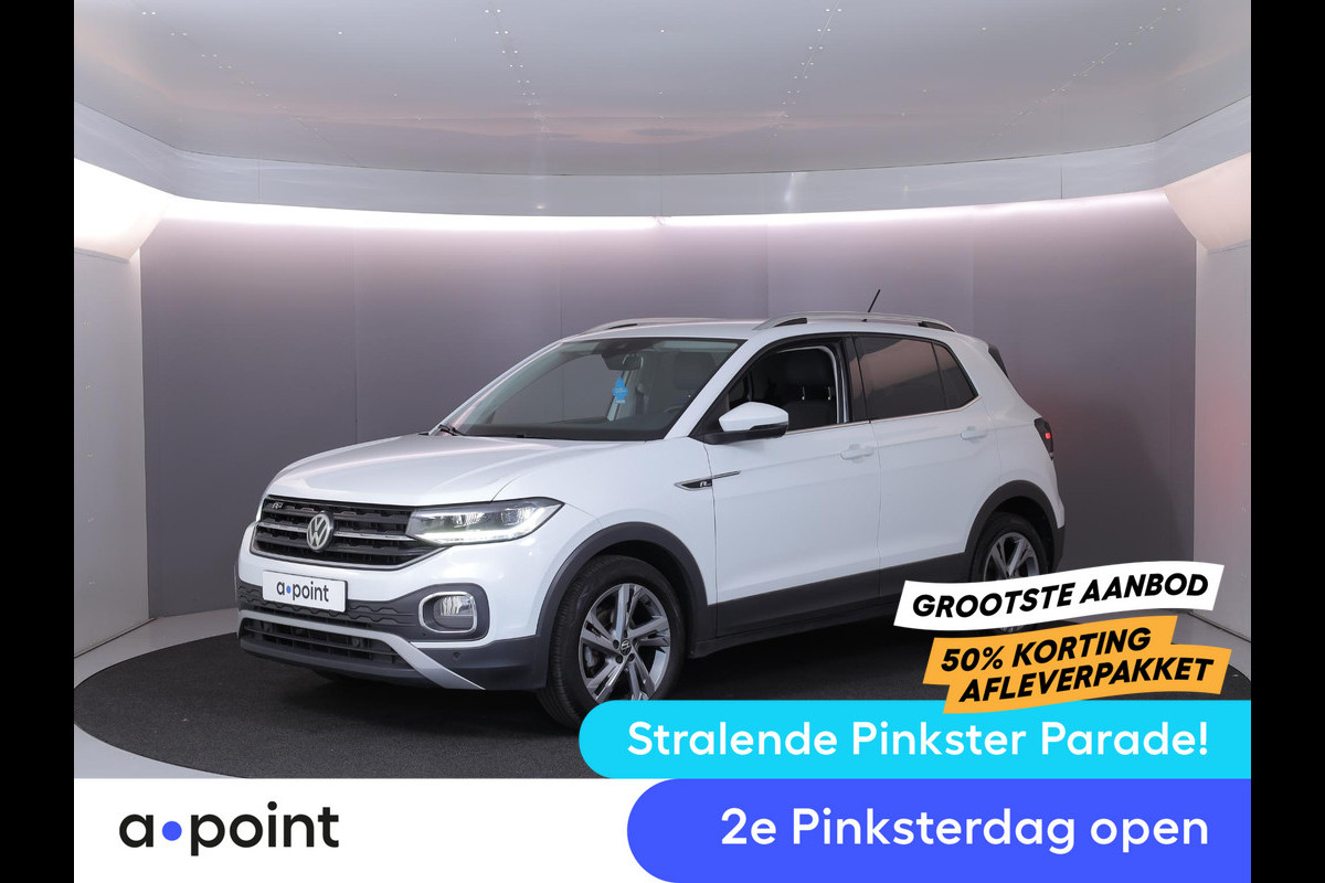 Volkswagen T-Cross 1.0 TSI R-Line 115pk 6bak|digi display|  Navi| 17'LM-velgen| Climatronic| dodehoek detectie