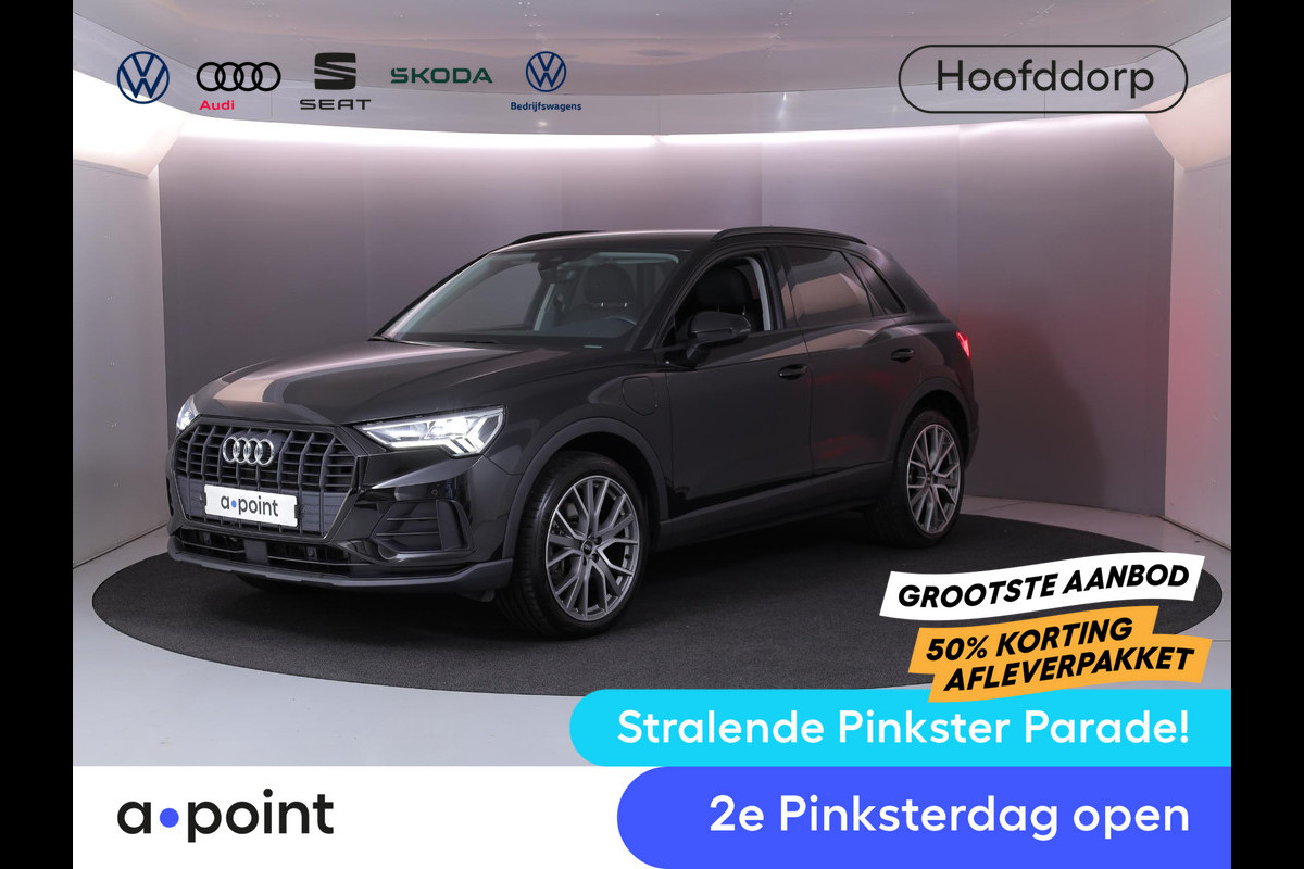 Audi Q3 45 TFSI e Business Edition 245 pk S-tronic | SOH 92% | Navigatie | Parkeersensoren | Stoelverwarming | Lichtmetalen velgen 20" | Elektr. achterklep |