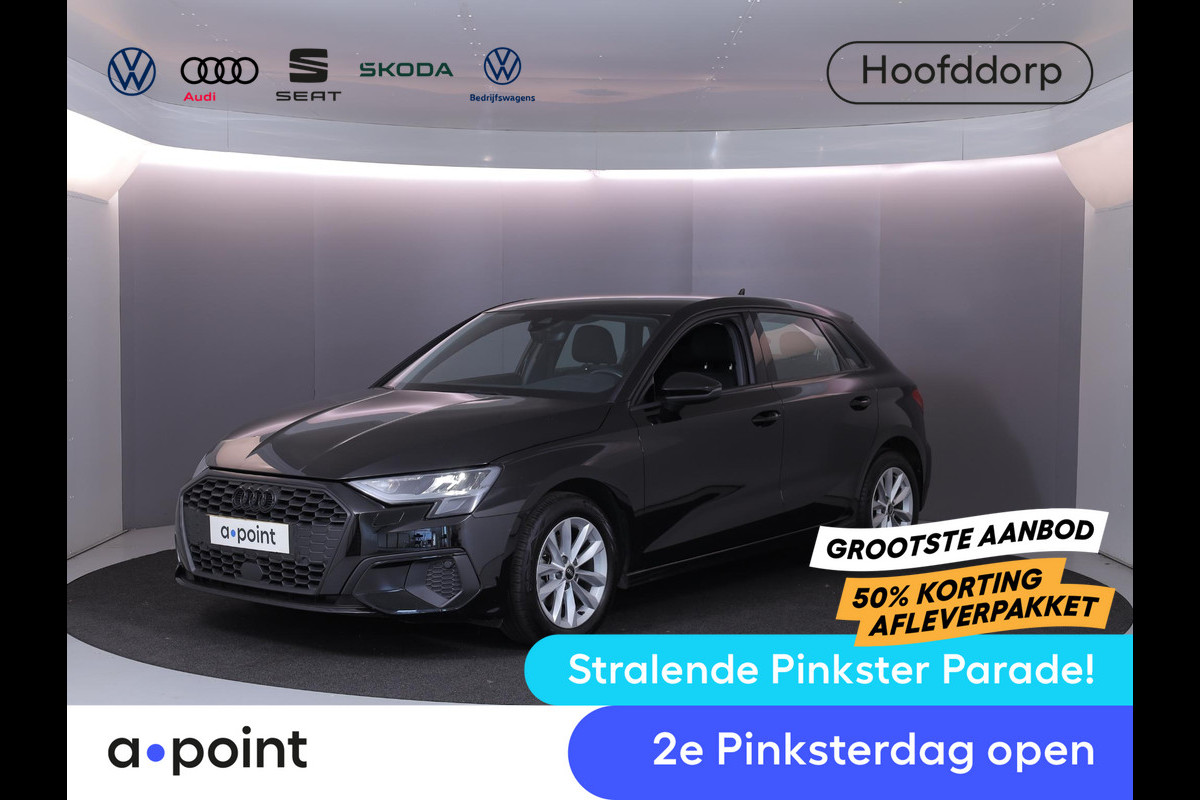 Audi A3 Sportback 30 TFSI Pro Line 110 pk S-tronic | Verlengde garantie | Navigatie via App | Parkeersensoren achter | Cruise control |