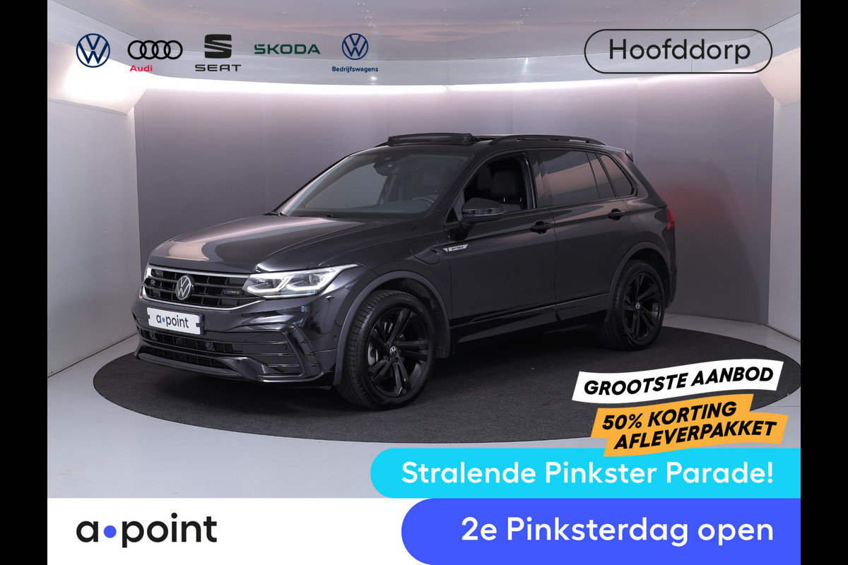 Volkswagen Tiguan 1.4 TSI eHybrid R-Line Business 245 PK PHEV | Navigatie | Panorama dak | Black Style | Assistentie pakket | Parkeer camera |