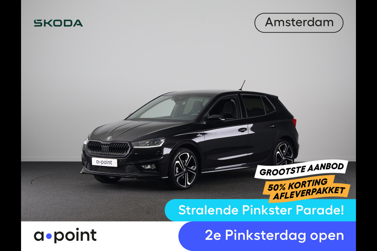 Škoda Fabia 1.0 TSI Monte Carlo 115pk DSG-7 | Led Matrix | 18 inch | Navigatiepakket | Adaptive Cruise Control | Stoelverwarming