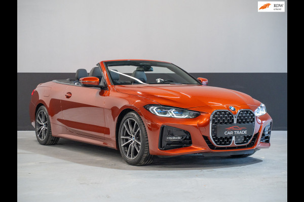 BMW 4 Serie Cabrio 420i High Executive | Sportleder | Camera | Harman | Laser | Head-up