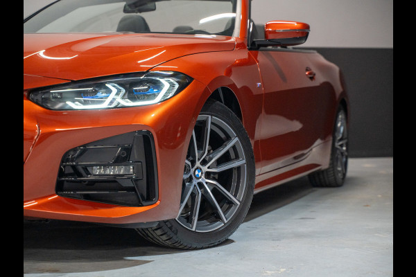 BMW 4 Serie Cabrio 420i High Executive | Sportleder | Camera | Harman | Laser | Head-up