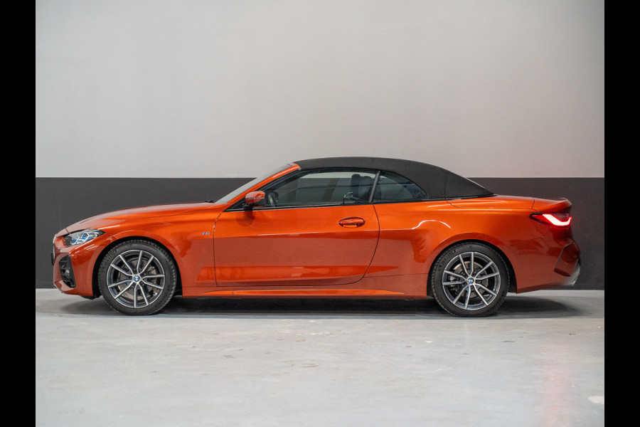BMW 4 Serie Cabrio 420i High Executive | Sportleder | Camera | Harman | Laser | Head-up