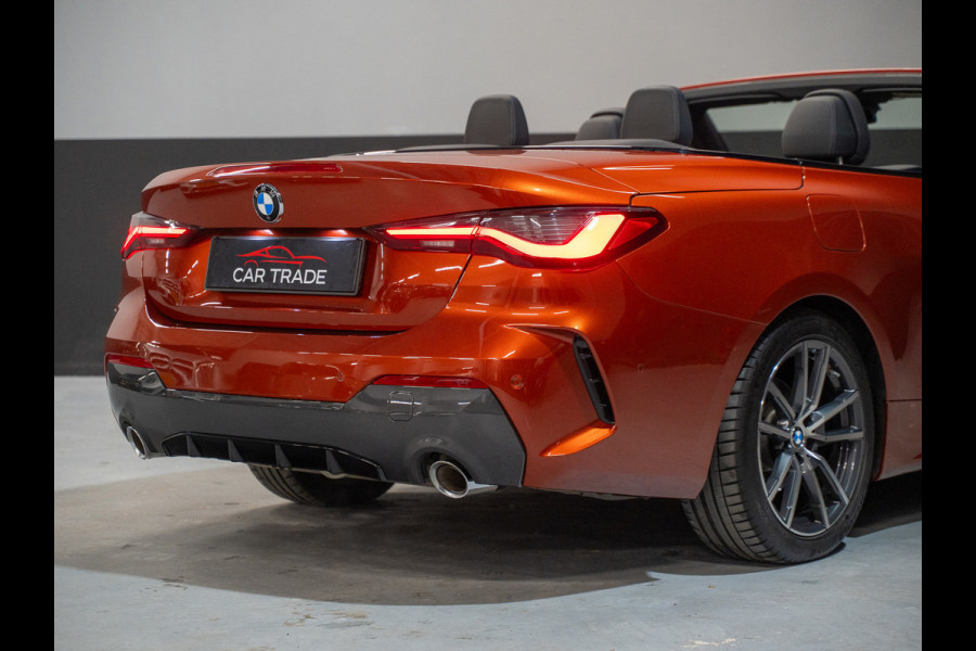 BMW 4 Serie Cabrio 420i High Executive | Sportleder | Camera | Harman | Laser | Head-up