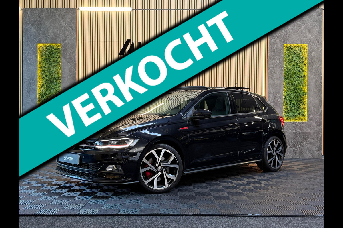 Volkswagen Polo VERKOCHT! 2.0 TSI GTI PANO|VIRTUAL|ACC|CAMERA|200PK|CARPLAY|