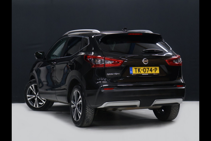 Nissan QASHQAI 1.2 Tekna [CRUISE, 360° CAMERA, PDC, ELEKTRISCH VERSTELBARE STOELEN, STOELVERWARMING, LANE ASSIST, BLUETOOTH, NAVIGATIE, NIEUWSTAAT]