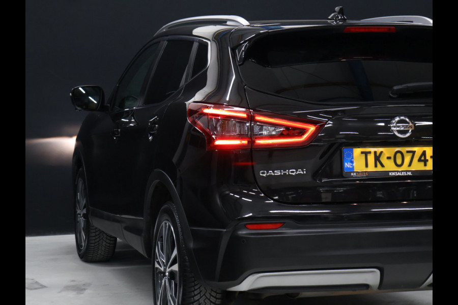Nissan QASHQAI 1.2 Tekna [CRUISE, 360° CAMERA, PDC, ELEKTRISCH VERSTELBARE STOELEN, STOELVERWARMING, LANE ASSIST, BLUETOOTH, NAVIGATIE, NIEUWSTAAT]