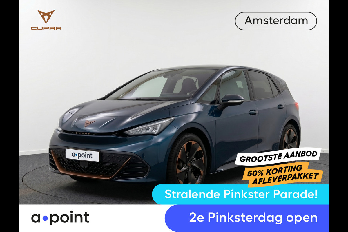 CUPRA Born Adrenaline One 62 kWh 204 pk | SOH 91,64% | Navigatie | Parkeersensoren | Achteruitrijcamera | Keyless | Stoel/stuur verwarming |