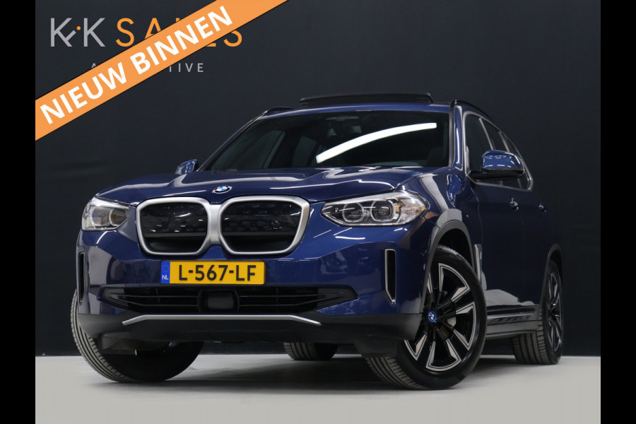 BMW iX3 Executive 80 kWh [SCHUIFKANTELDAK, ADAPTIVE CRUISE, MEMORY, APPLE CARPLAY, ANDROID, CAMERA, PDC, STOELVERWARMING, TREKHAAK, DRAADLOZE OPLADER, NIEUWSTAAT]