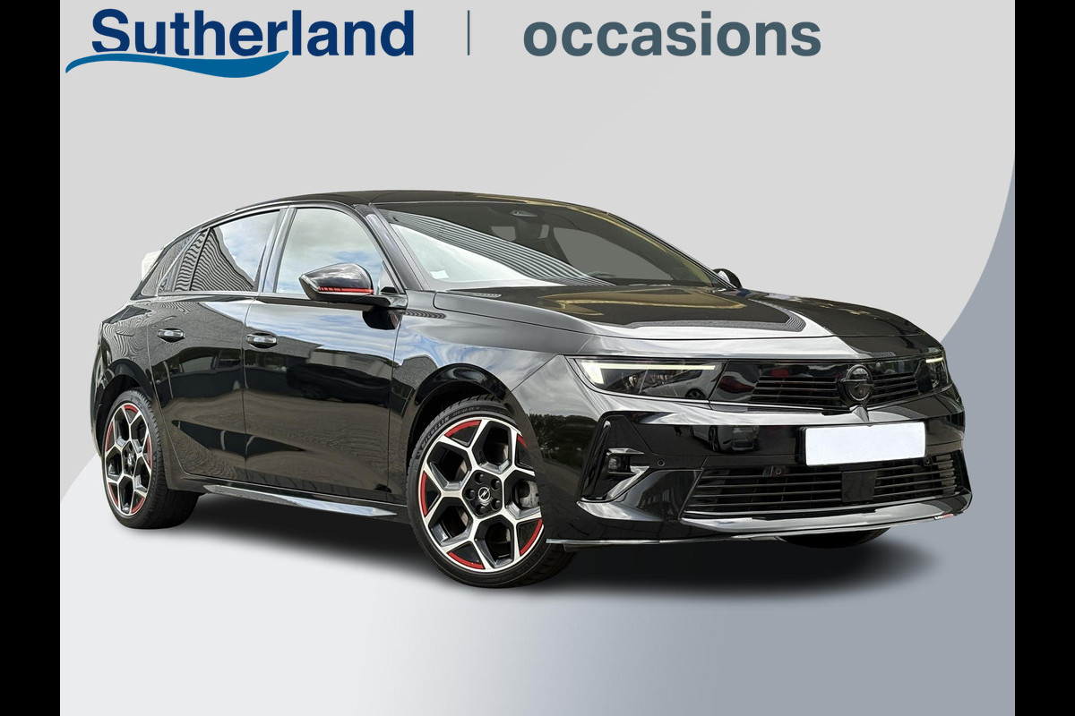 Opel Astra 1.6 Hybrid GS Line PHEV 180pk | Black Edition | Head-Up | 360 Camera | Stoel & Stuur Verwarming | ACC |