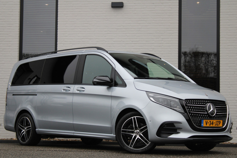 Mercedes-Benz V-Klasse 300d / Lang / DC / 2x Schuifdeur / Apple Carplay / Camera / Leer / NIEUWSTAAT