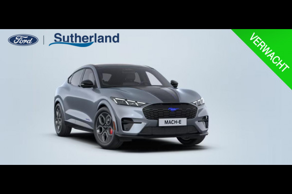Ford Mustang Mach-E GT Extended AWD 91 kWh | Voorraad | Mustang Mach-E California Special | Panoramadak (vast) en warmtewerende voorruit | Glacier Grey (Premium Metallic)