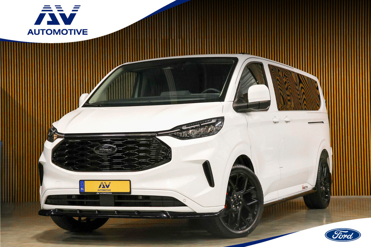 Ford Transit Custom 320 2.0 TDCI 170 PK L2H1 Limited DC | Dubbel Cabine | ACC | Blind Spot | Navigatie | Camera | CarPlay | Lane Assist | Trekhaak | BPM VRIJ | Verlengde fabrieksgarantie tot 12-2029 | 5-Zitter | AV Edition