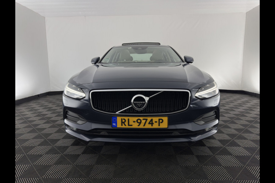 Volvo S90 2.0 D4 Momentum Aut. *PANO | HEAD-UP | ADAPTIVE-CRUISE | LEATHER | FULL-LED | TOP-VIEW | BLINDSPOT | HEATED-SPORTSEATS | DIGI-COCKPIT | NAVI-FULLMAP | ECC | PDC | 18''ALU*