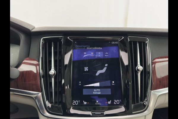 Volvo S90 2.0 D4 Momentum Aut. *PANO | HEAD-UP | ADAPTIVE-CRUISE | LEATHER | FULL-LED | TOP-VIEW | BLINDSPOT | HEATED-SPORTSEATS | DIGI-COCKPIT | NAVI-FULLMAP | ECC | PDC | 18''ALU*