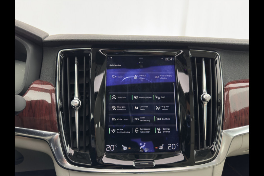 Volvo S90 2.0 D4 Momentum Aut. *PANO | HEAD-UP | ADAPTIVE-CRUISE | LEATHER | FULL-LED | TOP-VIEW | BLINDSPOT | HEATED-SPORTSEATS | DIGI-COCKPIT | NAVI-FULLMAP | ECC | PDC | 18''ALU*