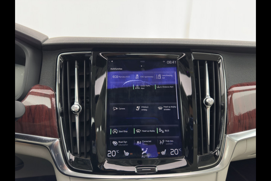 Volvo S90 2.0 D4 Momentum Aut. *PANO | HEAD-UP | ADAPTIVE-CRUISE | LEATHER | FULL-LED | TOP-VIEW | BLINDSPOT | HEATED-SPORTSEATS | DIGI-COCKPIT | NAVI-FULLMAP | ECC | PDC | 18''ALU*