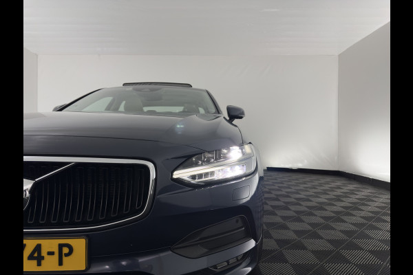 Volvo S90 2.0 D4 Momentum Aut. *PANO | HEAD-UP | ADAPTIVE-CRUISE | LEATHER | FULL-LED | TOP-VIEW | BLINDSPOT | HEATED-SPORTSEATS | DIGI-COCKPIT | NAVI-FULLMAP | ECC | PDC | 18''ALU*
