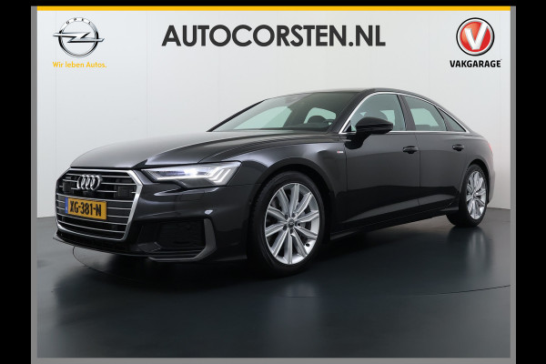 Audi A6 Limousine 50TDI Diesel 286pk Quattro Hybride S-Line Sport Leer/Alcantara Adap.Cruise 360°Camera Bang&Olufsen® Navi Ecc Elek.Stoe Apple Carplay Android Auto DAB Stoelverwarming Matrix-Led Dynamisch Achterlicht Lmv Origineel Nederlandse Auto