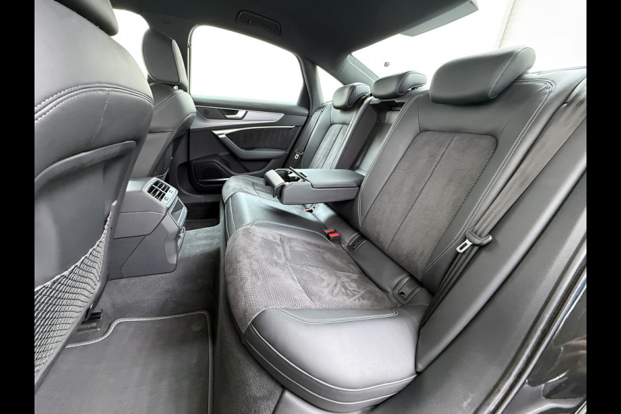 Audi A6 Limousine 50TDI Diesel 286pk Quattro Hybride S-Line Sport Leer/Alcantara Adap.Cruise 360°Camera Bang&Olufsen® Navi Ecc Elek.Stoe Apple Carplay Android Auto DAB Stoelverwarming Matrix-Led Dynamisch Achterlicht Lmv Origineel Nederlandse Auto