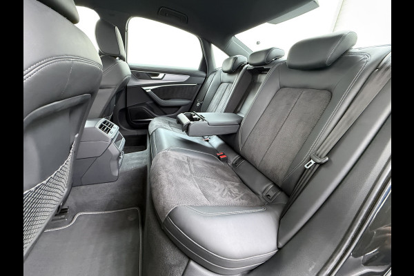 Audi A6 Limousine 50TDI Diesel 286pk Quattro Hybride S-Line Sport Leer/Alcantara Adap.Cruise 360°Camera Bang&Olufsen® Navi Ecc Elek.Stoe Apple Carplay Android Auto DAB Stoelverwarming Matrix-Led Dynamisch Achterlicht Lmv Origineel Nederlandse Auto