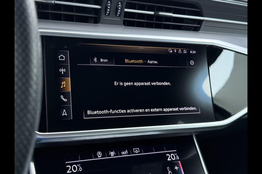 Audi A6 Limousine 50TDI Diesel 286pk Quattro Hybride S-Line Sport Leer/Alcantara Adap.Cruise 360°Camera Bang&Olufsen® Navi Ecc Elek.Stoe Apple Carplay Android Auto DAB Stoelverwarming Matrix-Led Dynamisch Achterlicht Lmv Origineel Nederlandse Auto