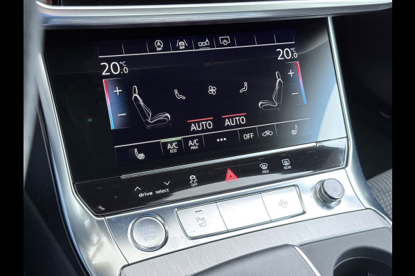 Audi A6 Limousine 50TDI Diesel 286pk Quattro Hybride S-Line Sport Leer/Alcantara Adap.Cruise 360°Camera Bang&Olufsen® Navi Ecc Elek.Stoe Apple Carplay Android Auto DAB Stoelverwarming Matrix-Led Dynamisch Achterlicht Lmv Origineel Nederlandse Auto