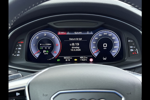 Audi A6 Limousine 50TDI Diesel 286pk Quattro Hybride S-Line Sport Leer/Alcantara Adap.Cruise 360°Camera Bang&Olufsen® Navi Ecc Elek.Stoe Apple Carplay Android Auto DAB Stoelverwarming Matrix-Led Dynamisch Achterlicht Lmv Origineel Nederlandse Auto