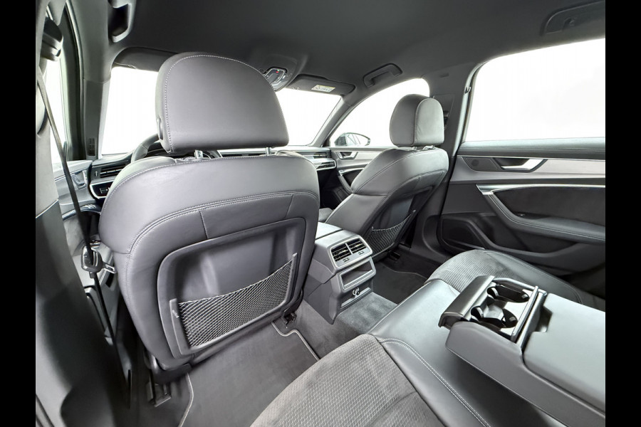 Audi A6 Limousine 50TDI Diesel 286pk Quattro Hybride S-Line Sport Leer/Alcantara Adap.Cruise 360°Camera Bang&Olufsen® Navi Ecc Elek.Stoe Apple Carplay Android Auto DAB Stoelverwarming Matrix-Led Dynamisch Achterlicht Lmv Origineel Nederlandse Auto