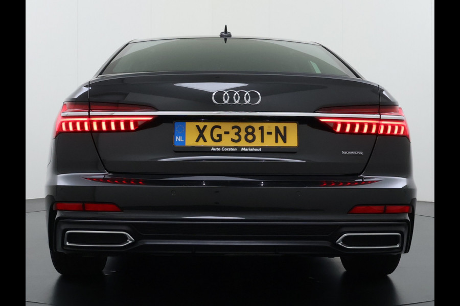 Audi A6 Limousine 50TDI Diesel 286pk Quattro Hybride S-Line Sport Leer/Alcantara Adap.Cruise 360°Camera Bang&Olufsen® Navi Ecc Elek.Stoe Apple Carplay Android Auto DAB Stoelverwarming Matrix-Led Dynamisch Achterlicht Lmv Origineel Nederlandse Auto