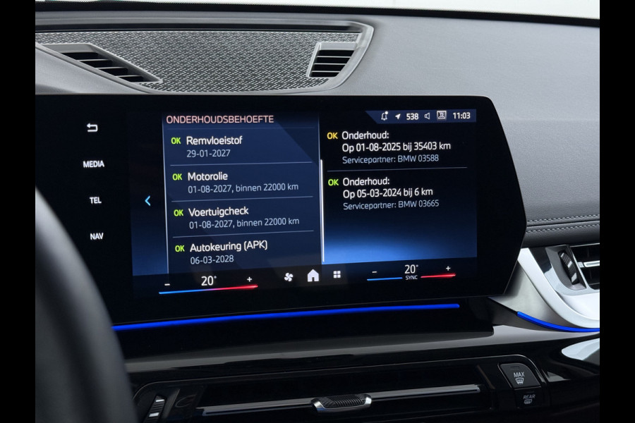 BMW X1 xDrive25e PHEV Hybrid 245pk Automaat Trekhaak Leder Sportstoelen 4WD Adap.Cruise Camera Navi Dual-Ecc ParkAssist Pdc Apple Carpl Lmv Elek.Achterklep Connect Drive Isofix DAB Led Regen-Lichtsensor Lane Assist Wifi AWD 1.700KG Trekgewicht 1e Eigenaar Dealeronderhouden Origineel Nederlandse Auto