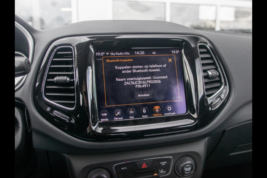 Jeep Compass 1.3T Night Eagle Liberty Edition | Trekhaak | Clima | Navi | Carplay | Camera | PDC | 19"