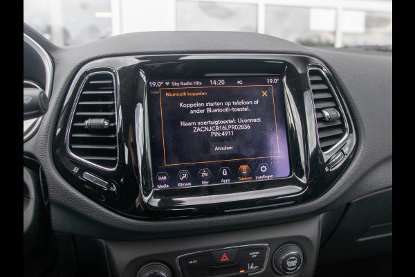 Jeep Compass 1.3T Night Eagle Liberty Edition | Trekhaak | Clima | Navi | Carplay | Camera | PDC | 19"