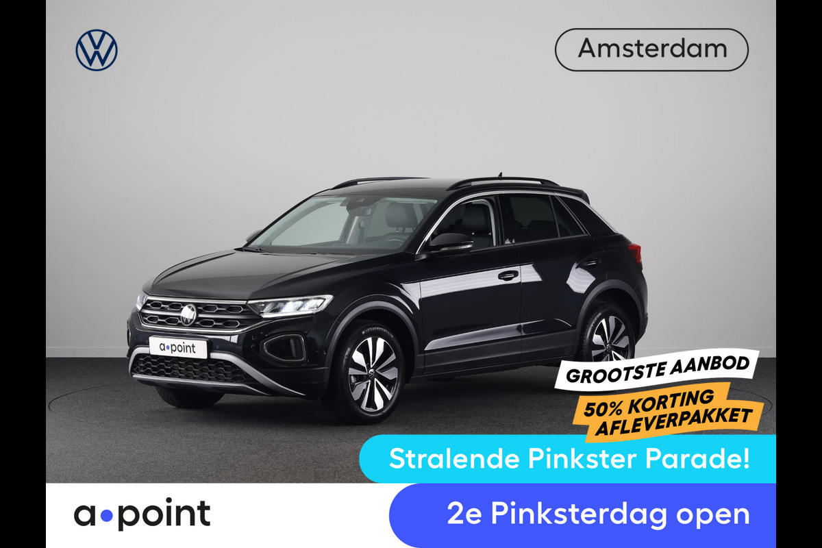 Volkswagen T-Roc 1.0 TSI Life Edition GOAL 116 pk | Navigatie | Parkeersensoren (Park assist) | Autom. airco | Adaptieve cruise control | Stoelverwarming |