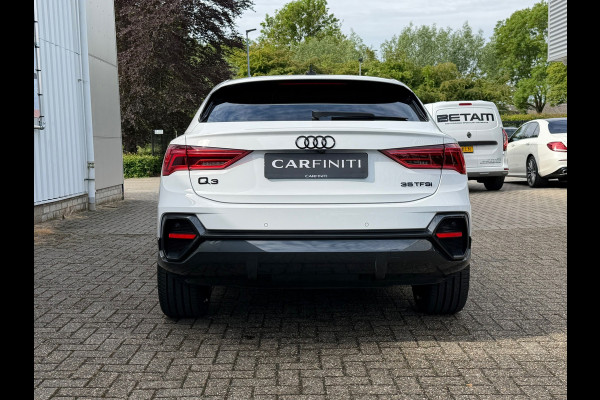 Audi Q3 Sportback 35 TFSI Pro Line S | Automaat 150Pk | Carplay Navi | Climate | Camera | Cruise | 20".