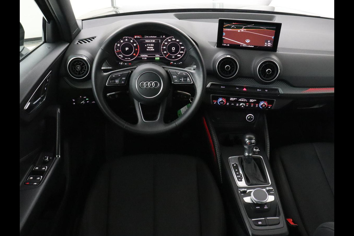Audi Q2 1.4 TFSI Sport Pro Line S | Stoelverwarming | Carplay | Virtual Cockpit | Navigatie | Parkeerhulp | Full LED | Climate control | 18'' | Cruise control | Bluetooth | S Line