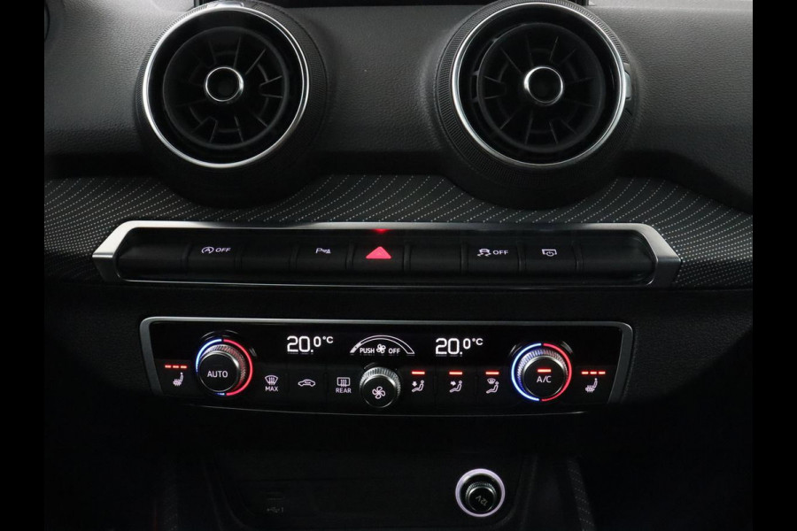 Audi Q2 1.4 TFSI Sport Pro Line S | Stoelverwarming | Carplay | Virtual Cockpit | Navigatie | Parkeerhulp | Full LED | Climate control | 18'' | Cruise control | Bluetooth | S Line