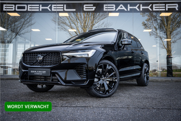 Volvo XC60 T6 Recharge Ultimate Black Edition ** Leer ** B&W ** Four-C luchtvering ** Trekhaak