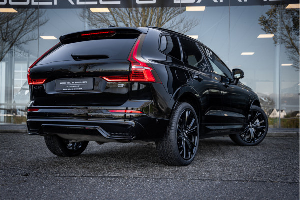 Volvo XC60 T6 Recharge Ultimate Black Edition ** Leer ** B&W ** Four-C luchtvering ** Trekhaak