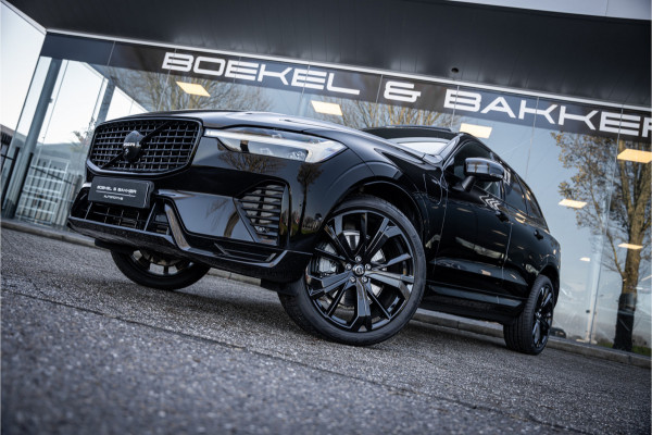Volvo XC60 T6 Recharge Ultimate Black Edition ** Leer ** B&W ** Four-C luchtvering ** Trekhaak