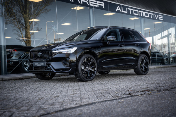 Volvo XC60 T6 Recharge Ultimate Black Edition ** Leer ** B&W ** Four-C luchtvering ** Trekhaak