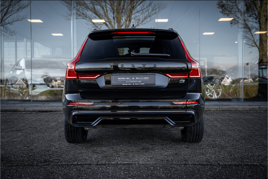 Volvo XC60 T6 Recharge Ultimate Black Edition ** Leer ** B&W ** Four-C luchtvering ** Trekhaak