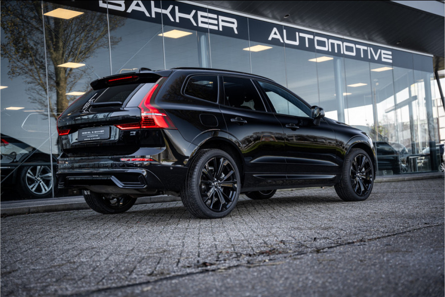 Volvo XC60 T6 Recharge Ultimate Black Edition ** Leer ** B&W ** Four-C luchtvering ** Trekhaak