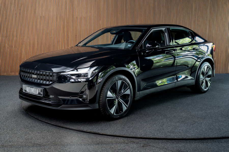 Polestar 2 Long Range Single Motor 78 kWh Panodak 360 Harman K.  ACC Alcantara Stuurverwarming Warmtepomp Memory seat Stoelverwarming voor & achter LM velgen