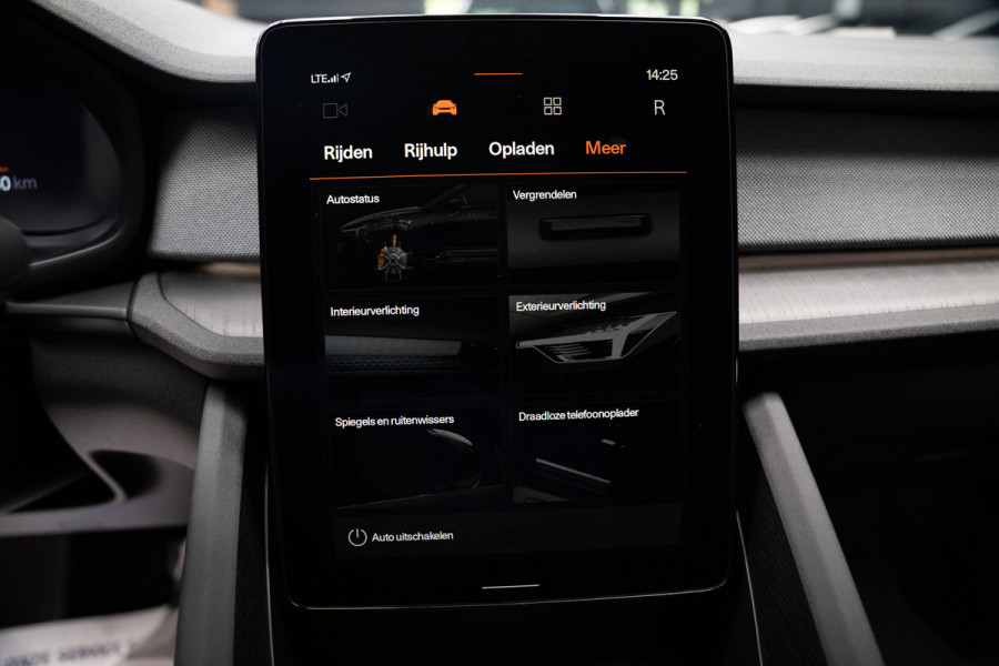 Polestar 2 Long Range Single Motor 78 kWh Panodak 360 Harman K.  ACC Alcantara Stuurverwarming Warmtepomp Memory seat Stoelverwarming voor & achter LM velgen