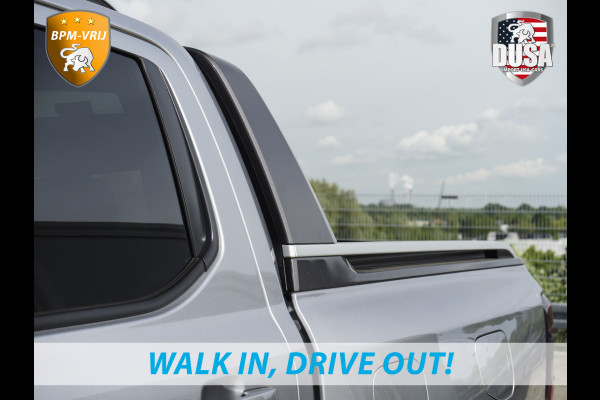 Ford Ranger 2.3L | Wildtrak | PHEV | Liftkit | Raptor Grille | Mud-Tec Rolcover | 3.500kg trekken | Iconic Silver Getoonde accessoires zijn verkrijgbaar tegen meerprijs